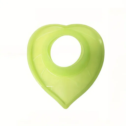 Silicone Faucet Handle Drip Tray Mat, Leaf-Shaped Design | Transparent/Green Silicone Faucet Mat, Kitchen Sink Accessory, Hand Washing Aid, Countertop Splash Mat for Kitchen And Bathroom Green