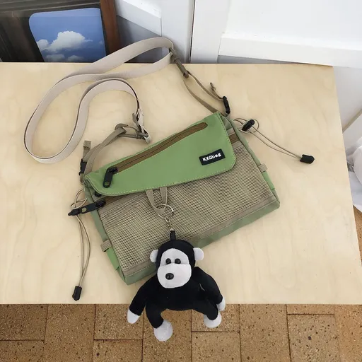 Canvas Travel Bag | Go Freely, Travel Light — Commute & Outdoor Dual-Purpose Shoulder Bag./green