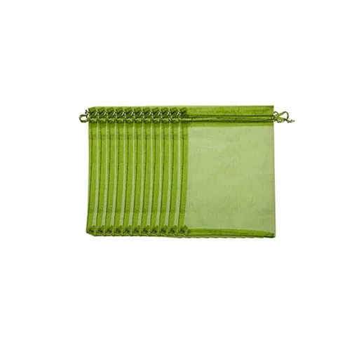 50/100PCS Garden Fruit Protection Net Bags Insect Proof Drawstring Mesh Organza - 50Pcs 17x23cm
