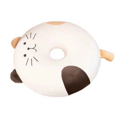 Memory Foam Thickened Cushion Tatami Chair Butt Cushion Hollow Round Chair Cushion for Office