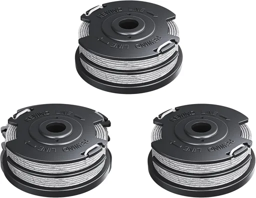 Weed Wacker String Compatible with Greenworks, Dual String Trimmer Replacement Spool for Greenworks Weed Eater String Trimmers(3 Pack)
