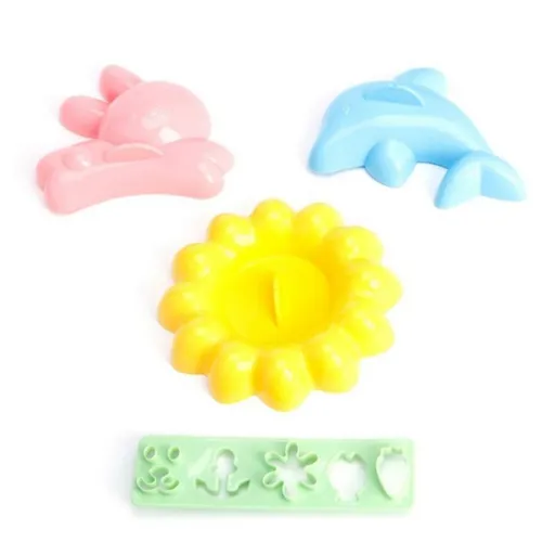 Rice Shaper Boil Egg Molds Stencils for Kids Bunny Stencil Kitchen Animal Molds Onigiri Shaper Rice Ball Makers Onigiri Maker