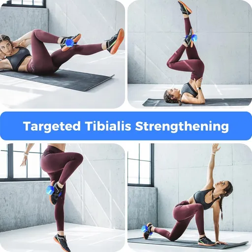 2 PCS Tibialis Trainer, Adjustable Weight Dumbbell Ankle Straps, Nylon Arm Ankle Strap for Dumbbell, No Slipping,Strap only
