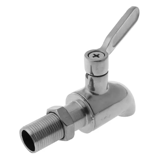Updated More Durable Beverage Dispenser Replacement Spigot,Stainless Steel Polished Finished, Water Dispenser Replacement Faucet