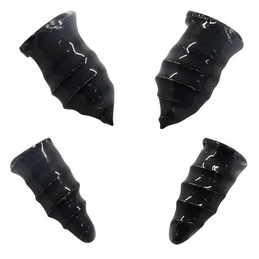 10PCS Black Rubber Tire Repair Screws Tire Plugs, Fast Tool Self-Service Tire Repair Nail for Auto Car Motorcycle Tractor Truck