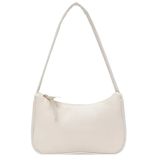 Shoulder Bag for Women Commute Travel, PU, White