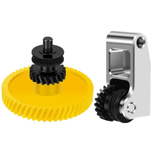 All Metal Extruder Gear, DLC Coated Wear Resistant Gear, for X1 for X1C for X1E for P1P for P1S Filament Drive Transmission Replacement Part