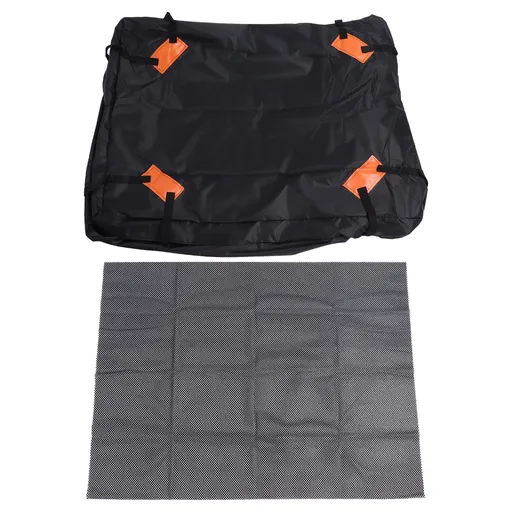 425L Waterproof Car Roof Bag Oxford Cloth Car Rooftop Cargo Carrier Roof Bag with Anti Slip Mat 600D