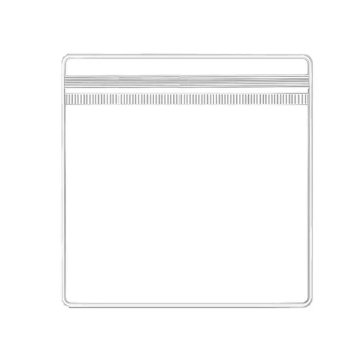 100pcs PVC Self-Sealing Jewelry Bags Anti-Oxidation Storage Dustproof Bags - 13*13cm