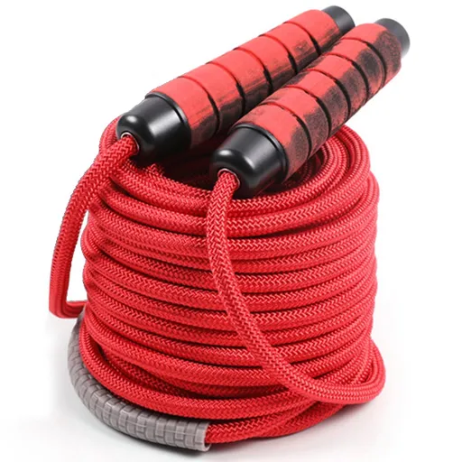 Long Jump Rope for Kids Adults,Double Dutch Jump Rope,Adjustable Skipping Ropes with High-strength Nylon Braided Rope Core
