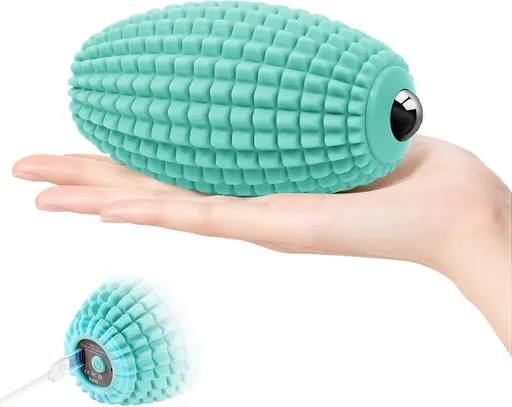 Vibrating Massage Ball for Muscle support, Silicone Myofascial Massage Ball