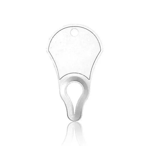 1PC Tick Removal Tool Pet Dog Lice Clip Cat Flea Removal Tool Tick Remover Tool - Silver