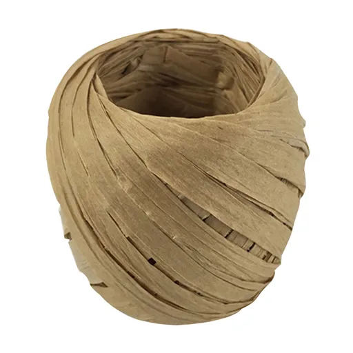 Raffia Ribbon, 787 inches Raffia Ribbon for Gift Wrapping, Raffia Yarn for Crocheting, Raffia Paper Ribbons for Craft, Packing Paper Twine Ribbon 1/5 Inch Width Coffee