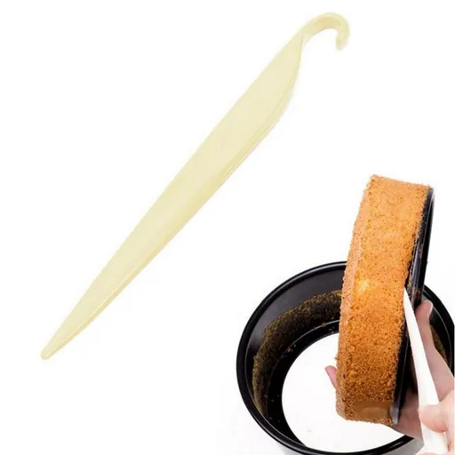 Cake Release Tool - Plastic Cake Stripping Knife - Cookie Pastry Demoulding Knife for Kitchen - Scraper Butter Cream Spreader