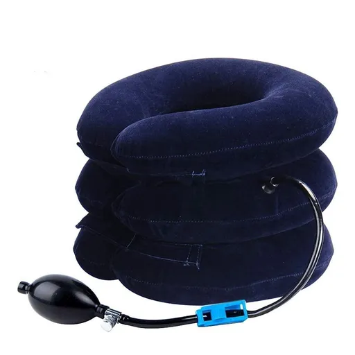 Cervical Neck Traction Device Inflatable Neck Stretcher,Easy to Use for Chronic Neck and Shoulder Pain Relief Traction Spine Alignment,Neck Cervical Brace