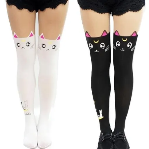 Hod Health & Home Kitten Tights - Sailor Moon Black