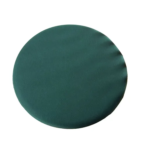 Pouf Cushion Removable Washable Comfortable Round Tatami Memory Foam Seat Cushion for Living Room Dining Room Green 45x45x4.5cm/17.7x17.7x1.8in