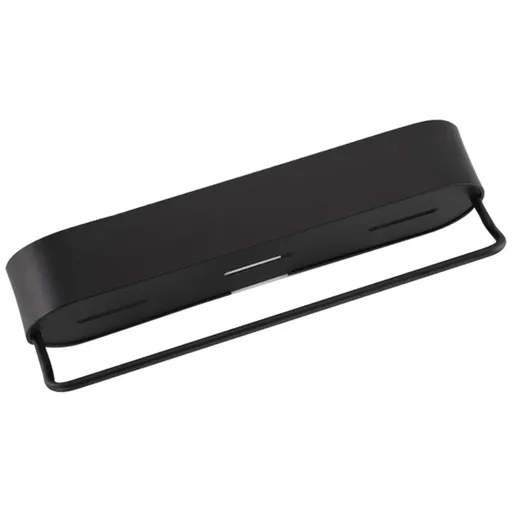 No Punching Rack Aluminum Metal Storage Holder Wall Adhesived Mounted Rack Kitchen Storage Shelves Bathroom Storage Racks