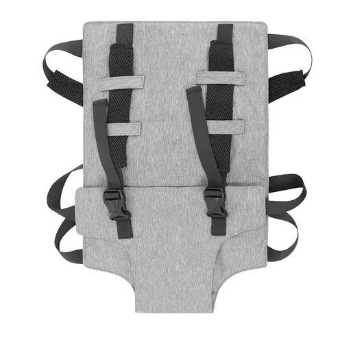 Travel Harness Seat, Fabric Portable High Chair for Baby, Travel High Chair Seat Sack, Portable Baby Seat with Safety Harness