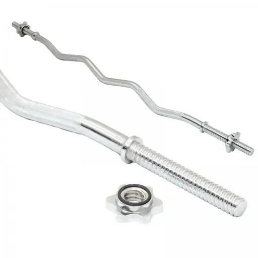 Spinlock EZY Curl Standard Barbell
