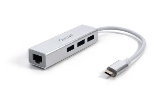 OXHORN AD-U31-H3L Type C to USB 3.0 Hub+Gigabit LAN
