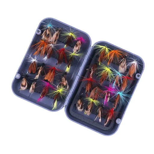 32pcs Assorted Color Sinking Fishing Lures Set for Freshwater and Fishing Tackle
