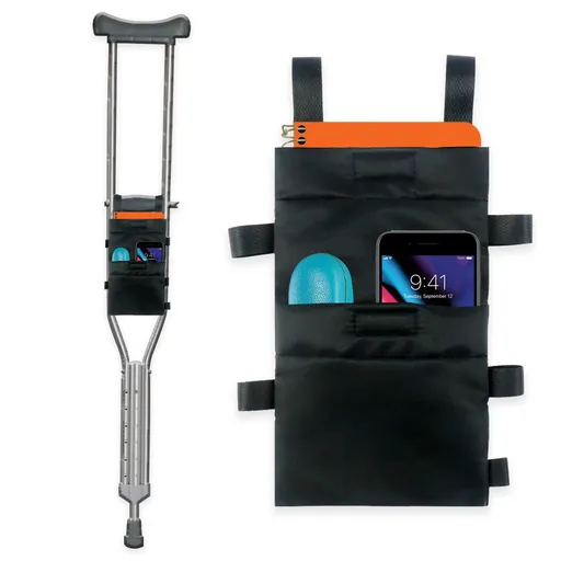 Walking Stick Accessory Bag, Waterproof Storage and Organization Tote Bag for Walking Stick, Underarm Walking Stick Carrying