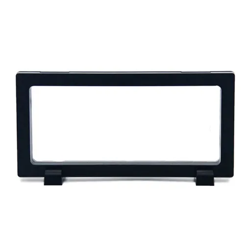 3D Floating Display Stand with Two Bases for Medallion Antique Coin Desktop Display Stand