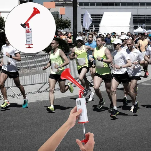 Air Horn Loud Portable Cheer Horn for Sporting Events, Soccer, Football, Tailgating, and Outdoor Activities