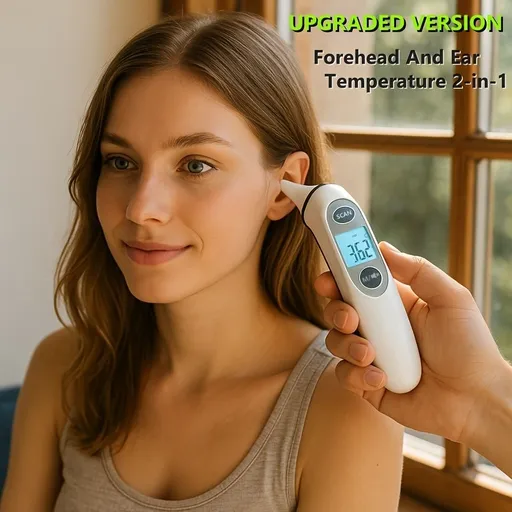 3-In-1 Thermometer Non-Contact Thermometer Forehead Thermometer Ear Thermometer