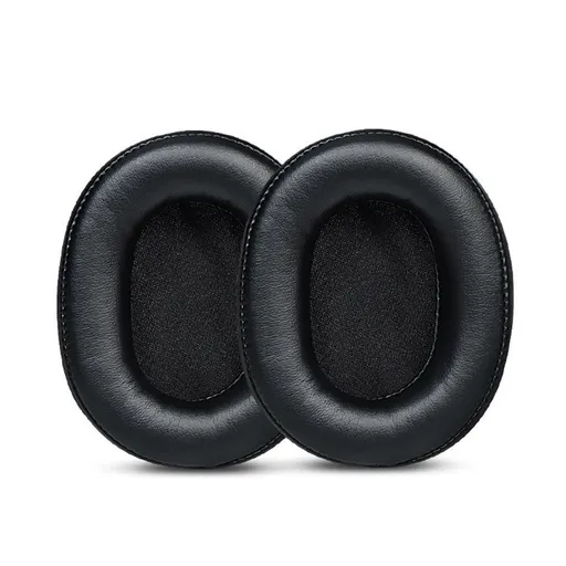Soft Replacement Ear Pads Cushion Compatible with Audio Technica ATH MSR7b M50 M40 M30 M20X Black