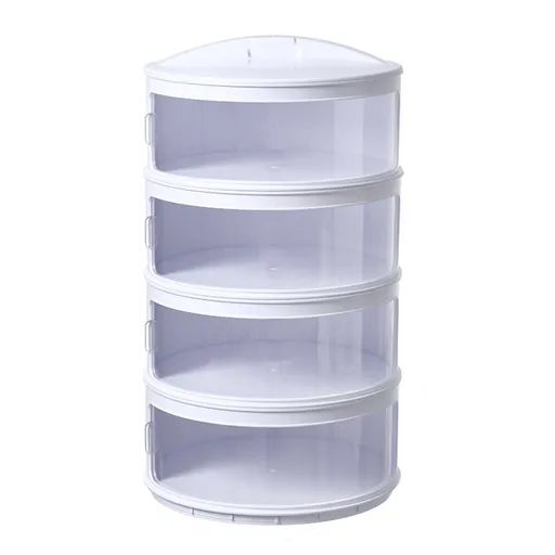 Insulated Food Cover Multilayer Heat Preservation Warm Intimate Effective Isolation Stackable Dish Cover4 Layers