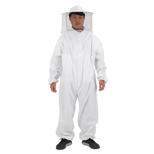 Professional Beekeeping Protective Equipment Bee Keeping Full Body Beekeeper Suit Hat XXL