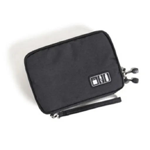 HD-WISS Travel Digital Storage Bag 600D Oxford Large Black