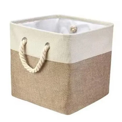 33 Storage Basket Cube for Clothes and Toys, 33x33x33 cm, Perfect for Home Use