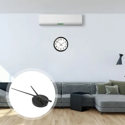 Lightweight Black Clock Movement Replacement Kit for Home Decor Wall Clock Repair