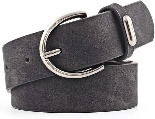 Women Fashion PU Leather Dress & Jeans Waist Belt for Girls and Ladies Classic Buckle