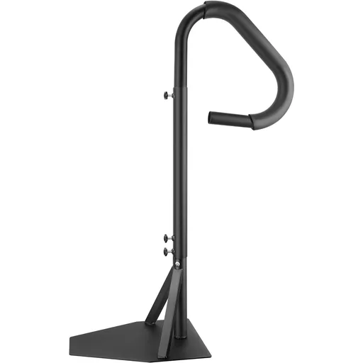 Hot Tub Handrail 360 Rotatable Adjustable Height 48 to 63 Inches Rust-proof Aluminum Slide-Under Mount Base