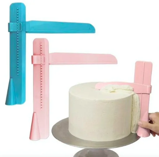 Cake Smoother Baking Tool Pink