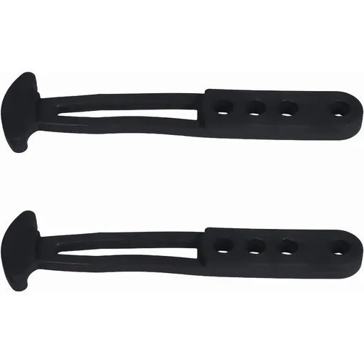 2pcs Marine Ladder Rubber Strap with Adjustable Mounting Holes for Boat Yacht