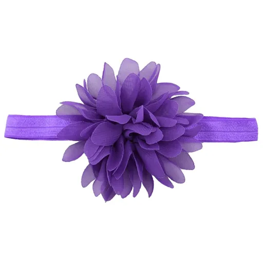 Flower Headbands Baby - Girls - Toddler Stretchy Elastic Pair Nylon Hair Band Hair Accessories for Newborns Infants Toddlers(2pcs)