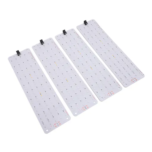 12V Panel Plant Light 600 Beads 6 Brightness Levels Memory and Timer Function LED Grow Light for Offices Greenhouses US Plug