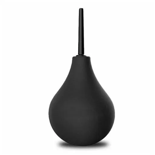 House Of Dasein Anal Washer Nozzle Pump Vaginal Shower Butt Plug Sex Toys Douche Enema - Black - 225Ml - An022