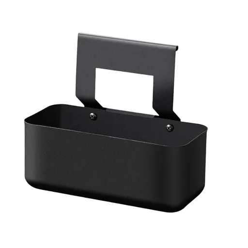Grease Cup Catcher Pan for Griddle,Replacement Metal Grill Grease Collection Pan with Hook,Black 7.08x3.15x2.83in