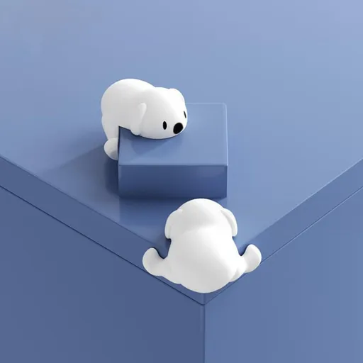 4 pcs Corner Protectors Animal Silicone Table Corner Protectors Baby Safety Corner Protectors Children's Table Corner Protectors