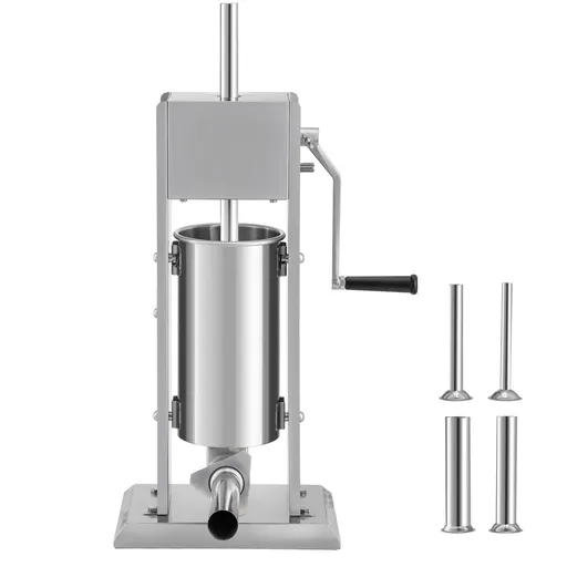 Sausage Stuffer 8LBS/5L Capacity Homemade Sausage Maker Stainless Steel