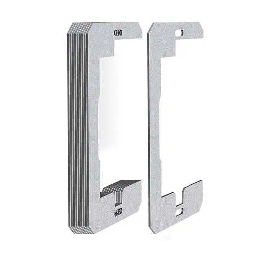 30 Pcs Wall Plate Spacer- Metal Flush Fit Device Leveling Plates- Receptacle Spacers Shims Leveler for Fixing Walls Electrical Outlet Electrical Boxes