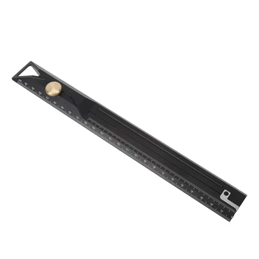 Aluminum Alloy Straight Ruler 25cm Precise Scale Professional for Woodworking Drawing Measuring Tool