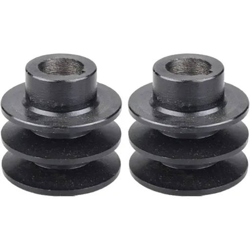 2 Pcs Poulies a Belt and Alesage 54 and of Diameter Poulie a Double Rainure Compatible with Motor 168F 170F Poulie Motor of Spar, 19 mm, 20 mm, 56 mm