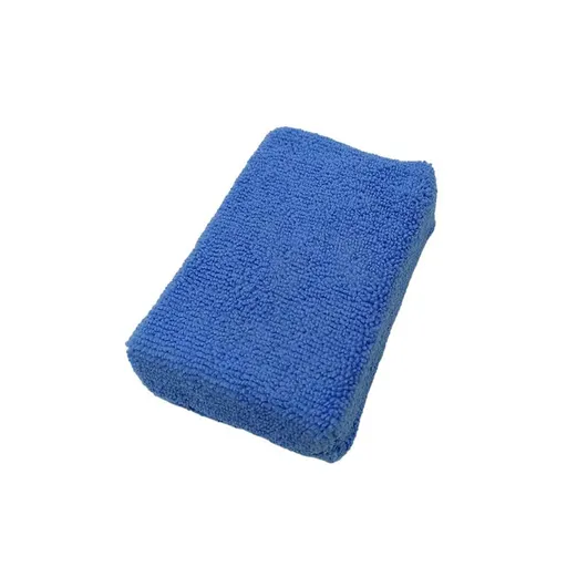 2 PCS Car Wash Wax Wipe, Microfiber Terry Cloth Absorbent Cleaning Sponge Wipe, Multifunctional Car Polishing Wiping Accessory